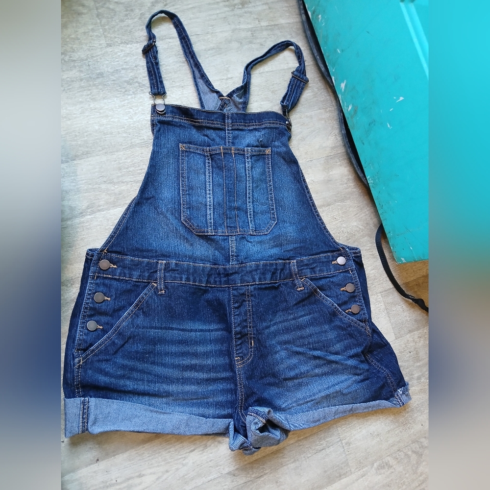 Womans short overalls 3xl